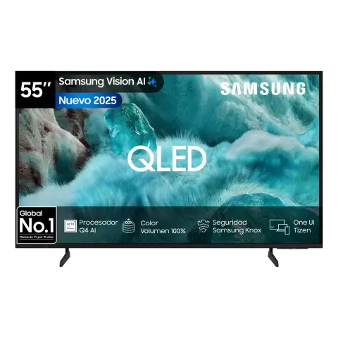 Televisor Smart 55" Qled Q7fa 4k Vision Ai Samsung