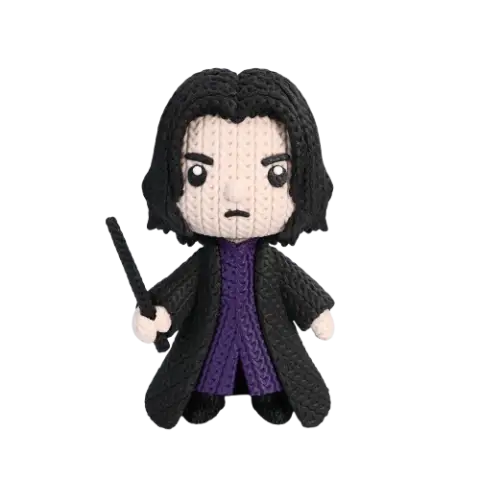 Profesor Snape Version Crochet
